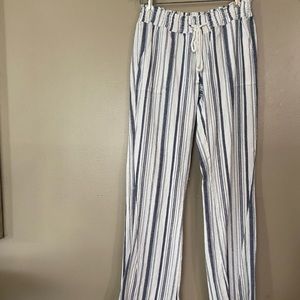 ROXY STRIPED PANTS